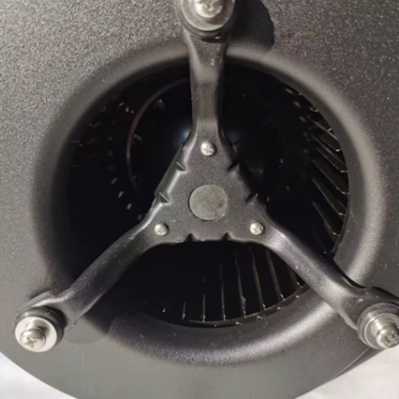 133mm diameter duplici inletus magnitudine minimi fans centrifugae